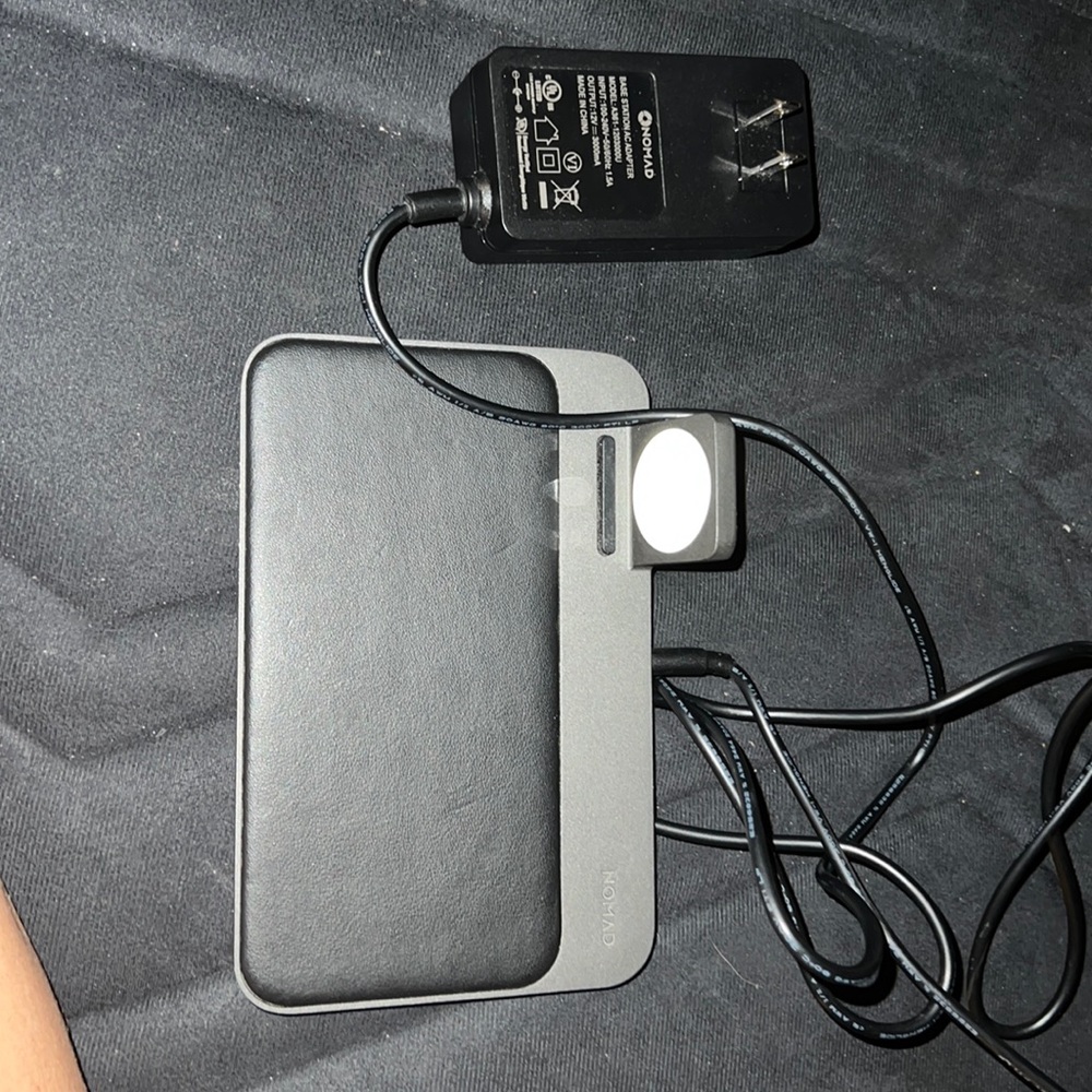 iPhone and iWatch charging station